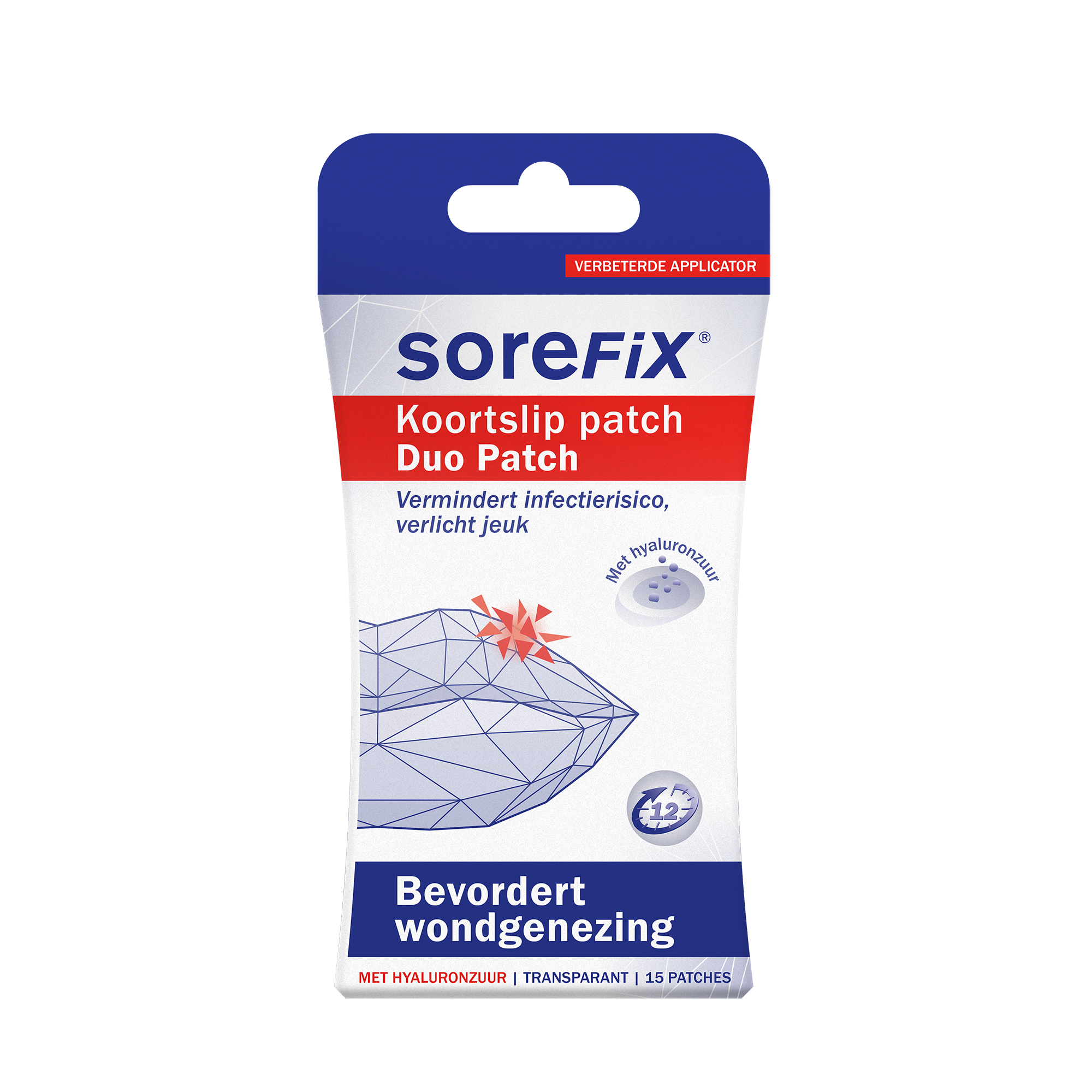 SoreFix Duo Patch voor Koortslip behandeling 15 stuks