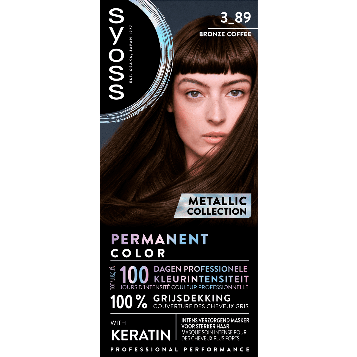 Syoss Metallic Collection Haarverf 3-89 Bronze Coffee