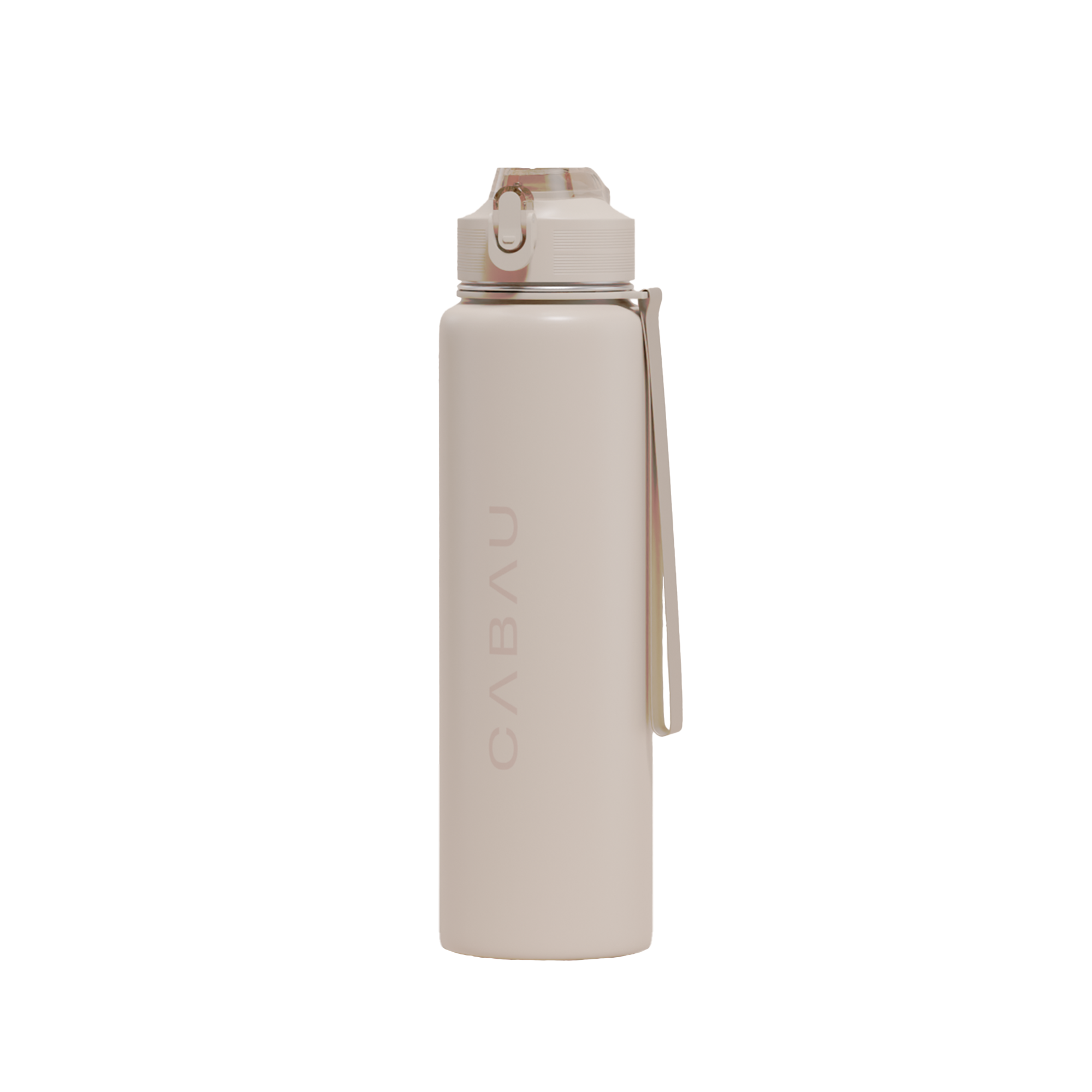 Cabau Lifestyle Bloom Bottle Stainless Steel Beige 870 ML