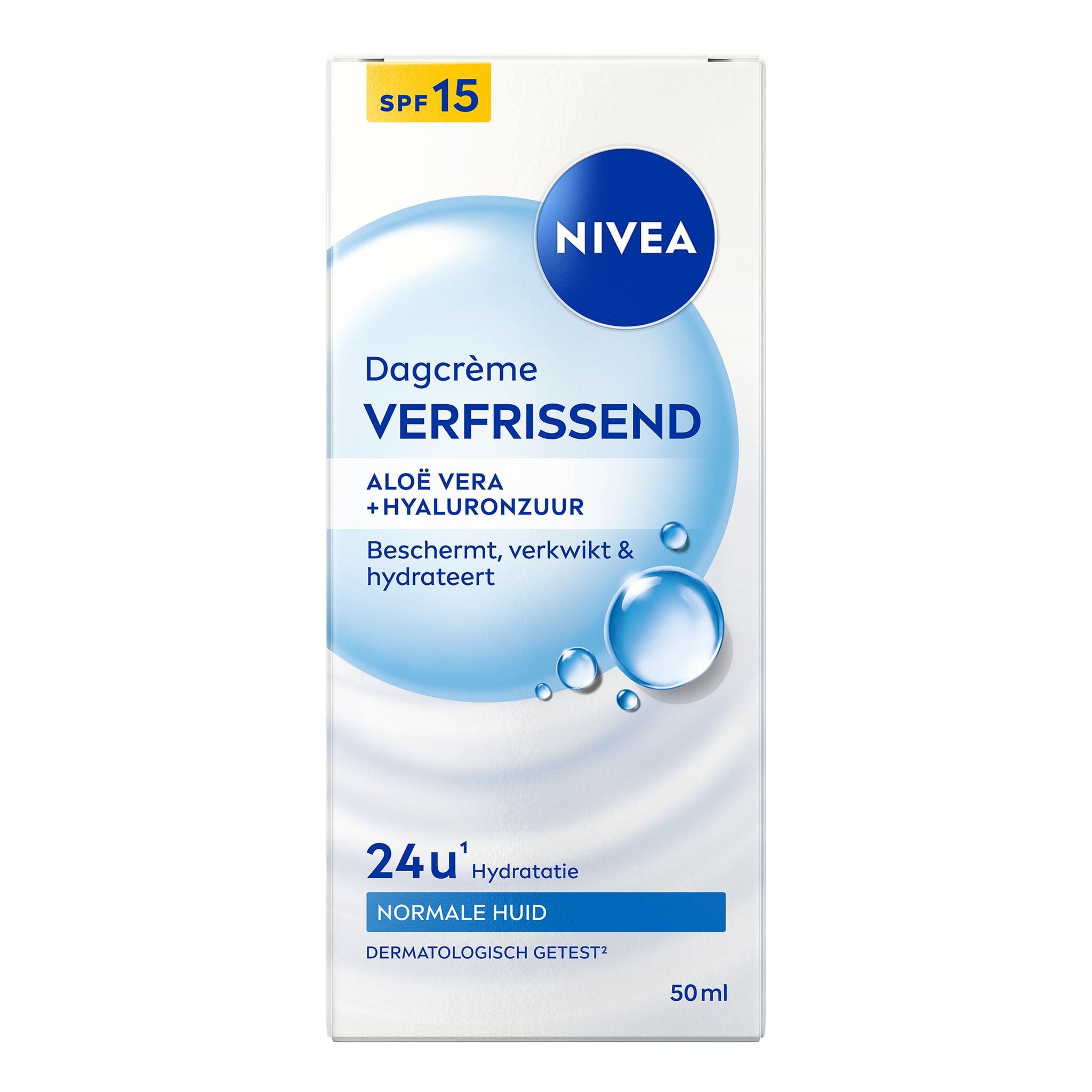 NIVEA Essentials +24h Hydraterende Dagcrème SPF15 50 ML