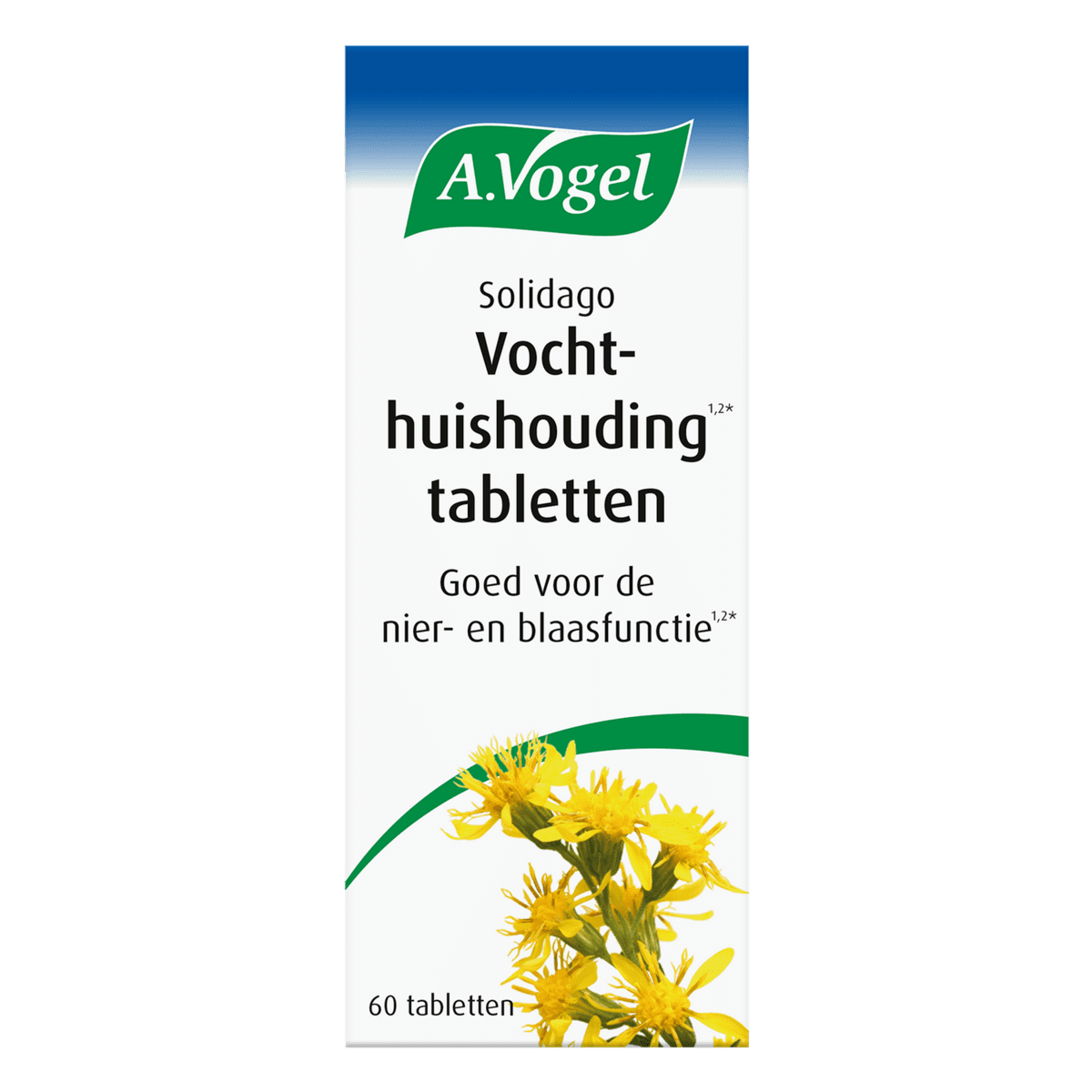 A.Vogel Solidago Goede Vochthuishouding Tabletten 60 stuks