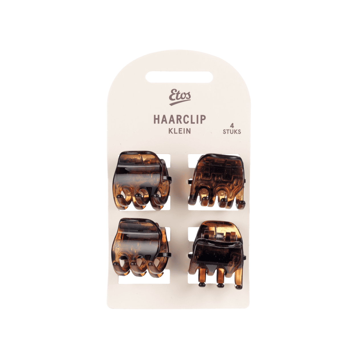 Etos Haarklem Small Bruin 4St