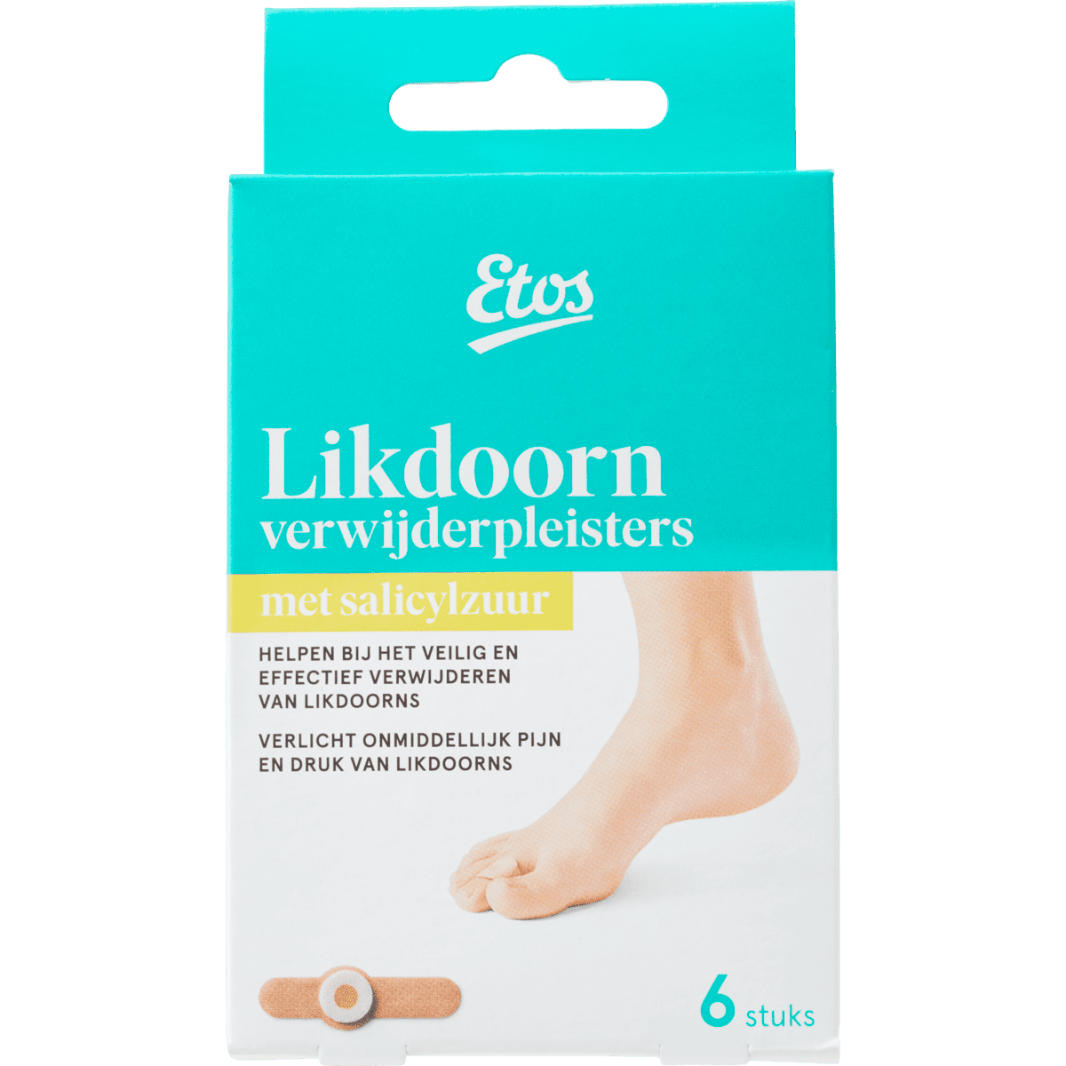 Etos Likdoorn Verwijder Pleisters 6 stuks