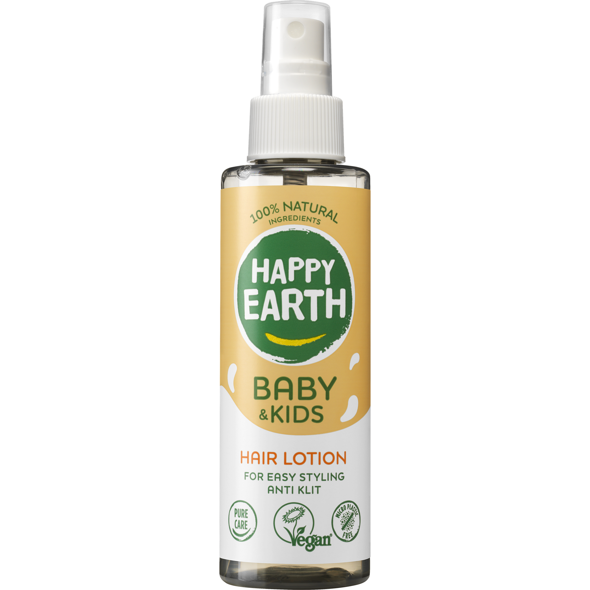 Happy Earth 100% Natuurlijke Baby & Kids Haarlotion 150 ML