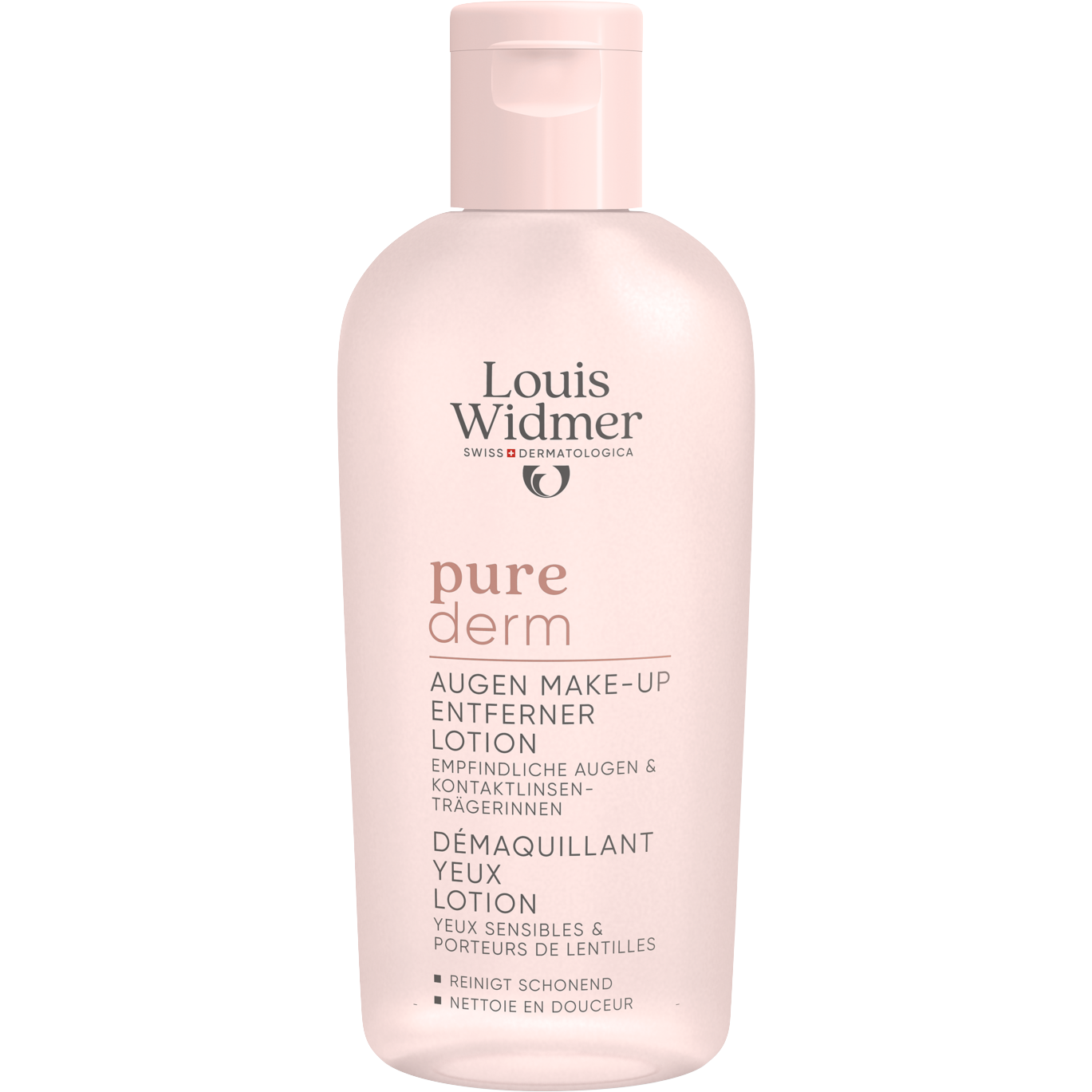 Louis Widmer Purederm Make-up Reiniging Lotion Zonder Parfum 100 ML