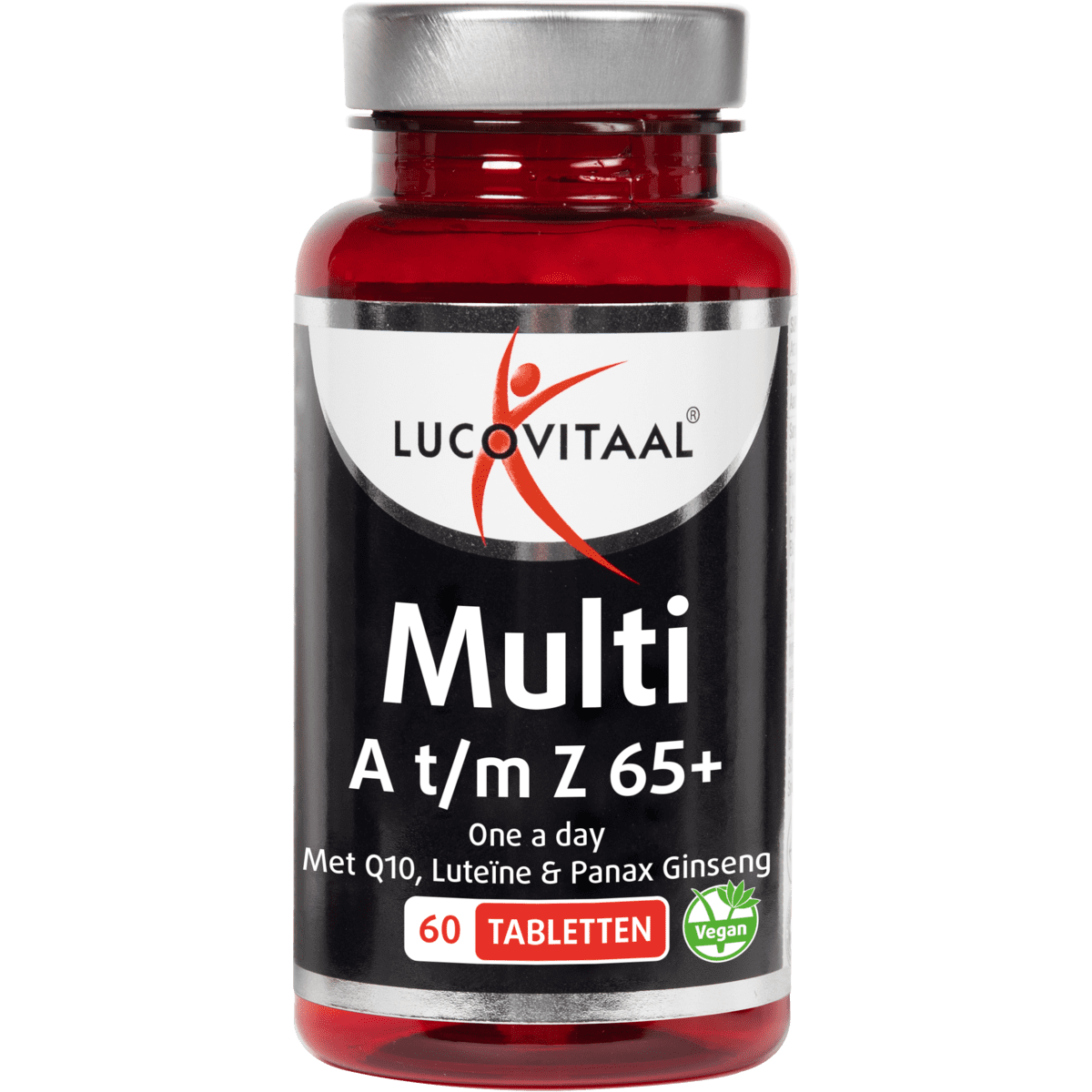 Lucovitaal Multi A t/m Z 65+ Ginseng Tabletten 60 stuks