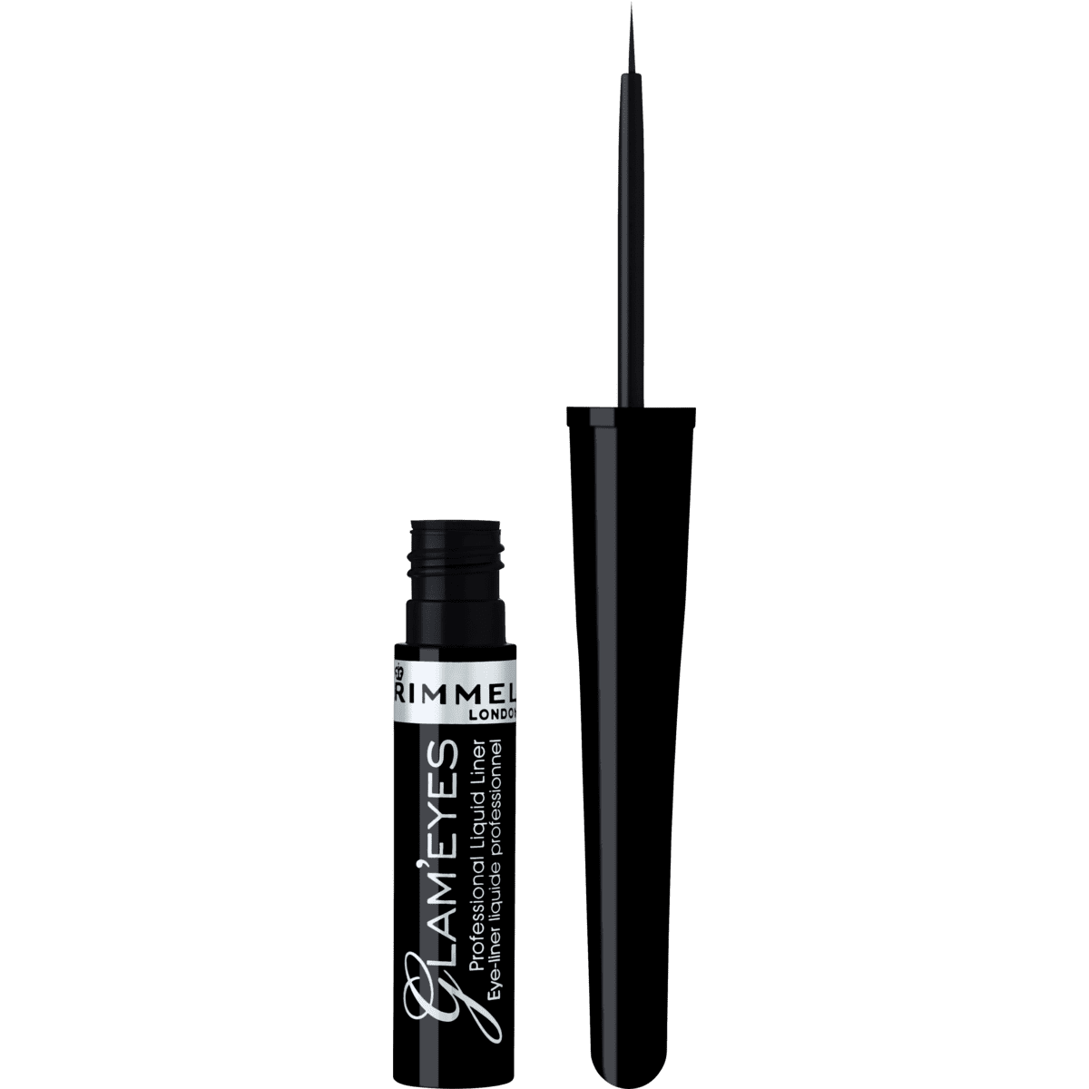 Rimmel London Glam'Eyes Professional Eyeliner 001 Black Glamour