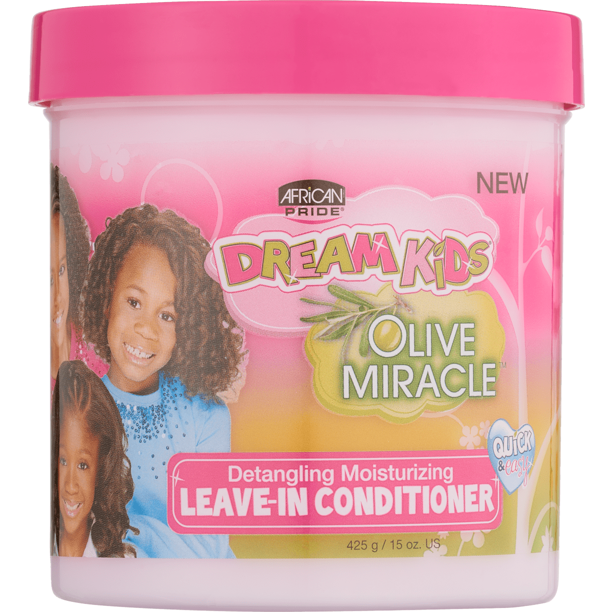 African Pride Dream Kids Olive Miracle Leave-In Conditioner 425 GR