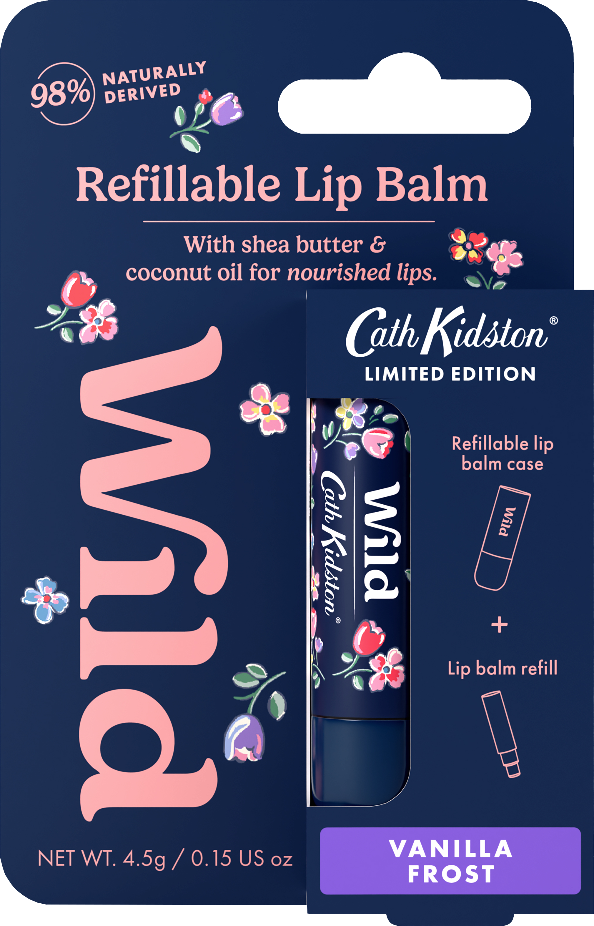 Wild Lip Balm Cath Kidston Marble Ditsy & Vanilla Frost Starterpack