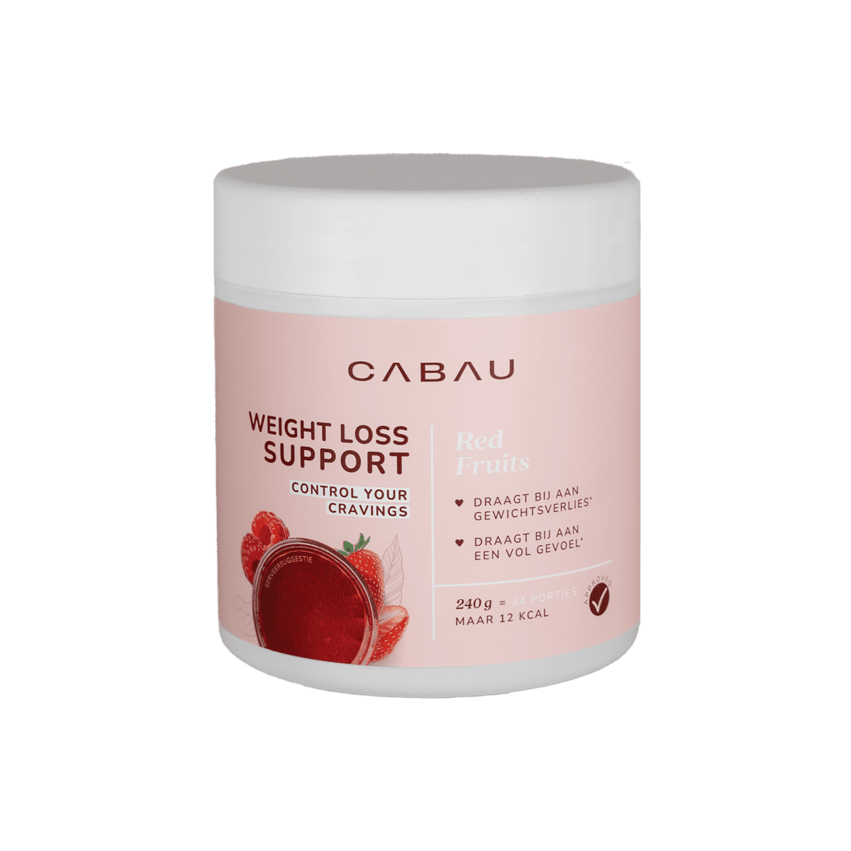 Cabau Weight Loss Support Red Fruits 240 gram