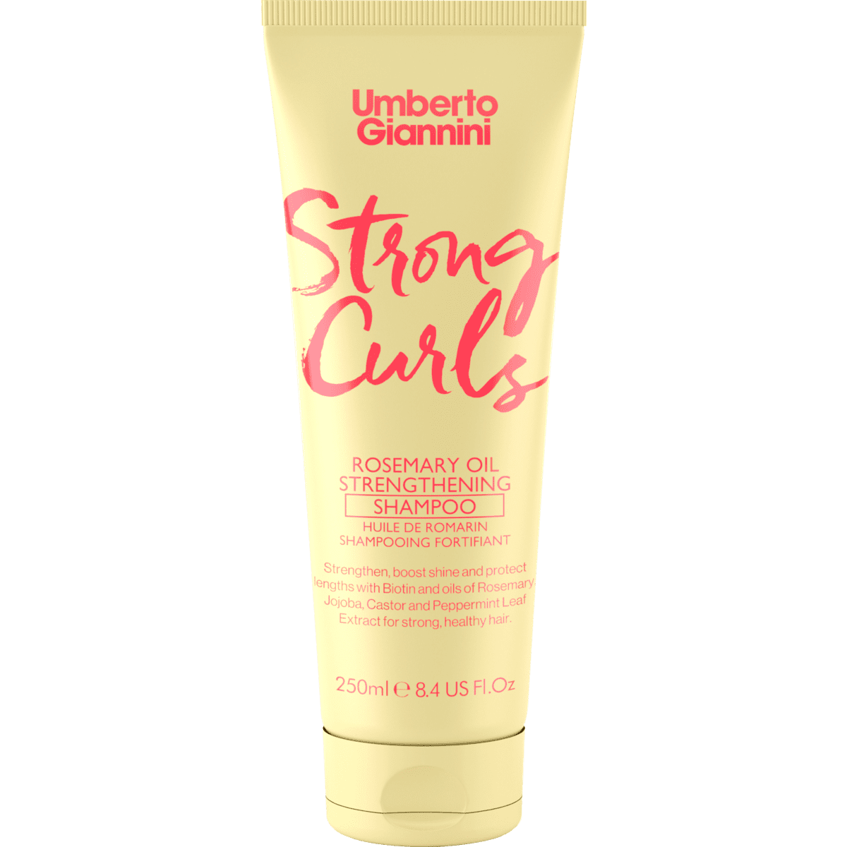 Umberto Giannini Strong Curls Rosemary Oil Shampoo 250 ML