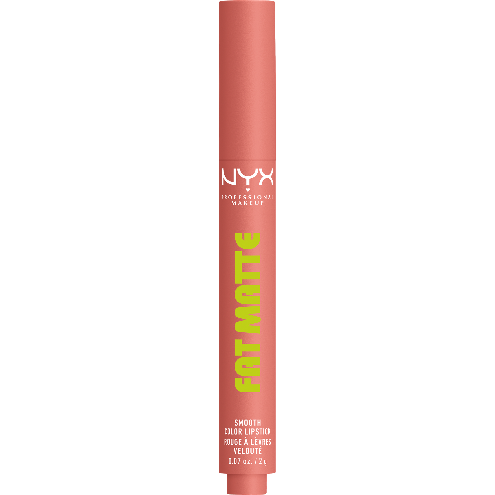 NYX Professional Make Up Fat Matte Lipstick 02 Cashmere Cutie Nude