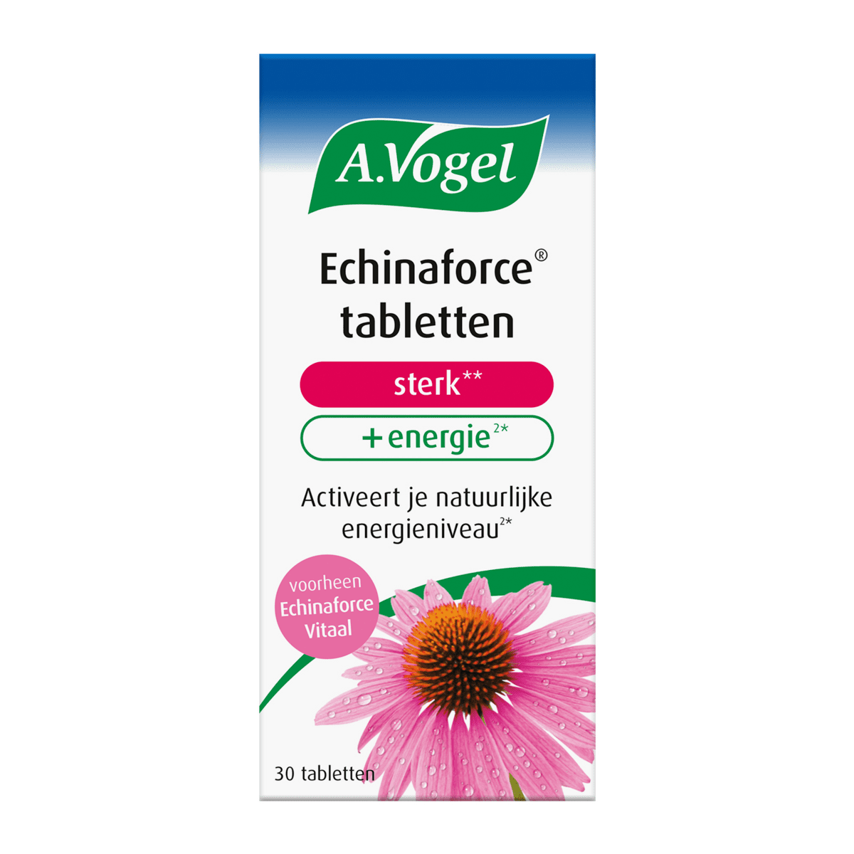 A.Vogel Echinaforce Sterk** Energie2* Tabletten 30 stuks