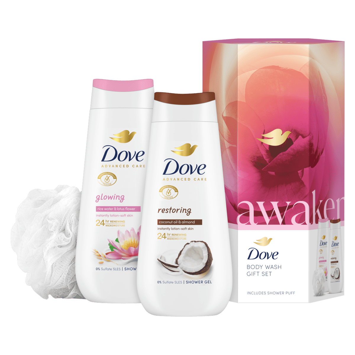 Dove Advanced Care Relaxing Duo Gift Set Awaken Geschenkset 2 EA