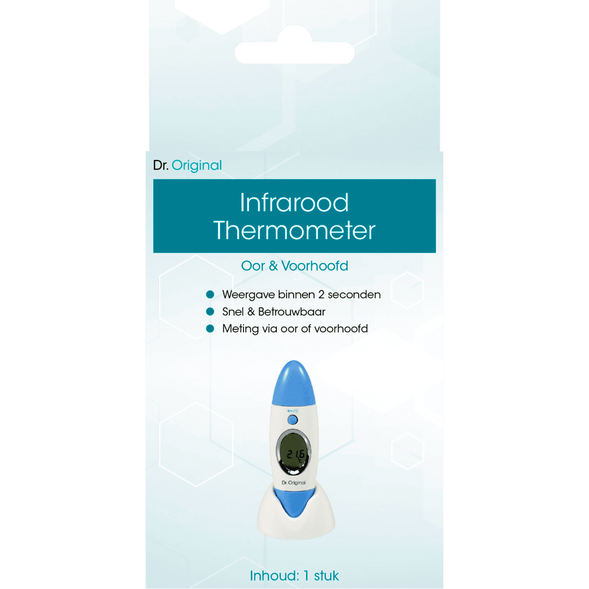 Dr. Original Infrarood Oor Voorhoofdthermometer EA | Etos