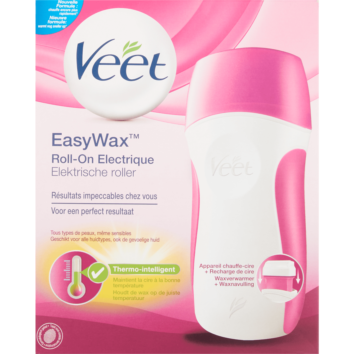 Veet Easy Wax Elektrische Roller 1 EA Etos