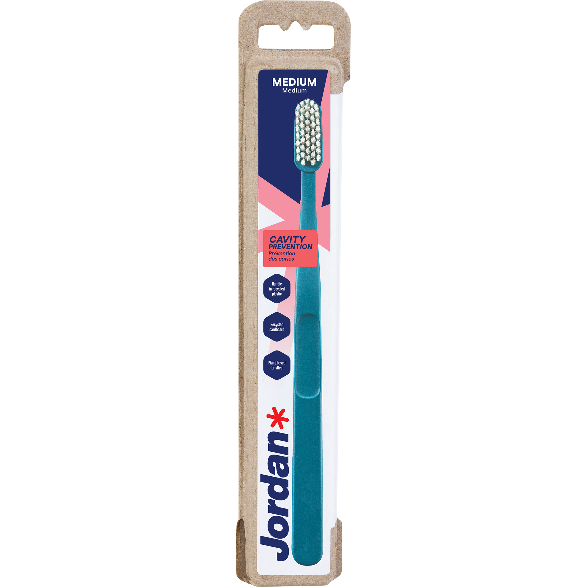 Jordan Clean Smile Care Medium Tandenborstel