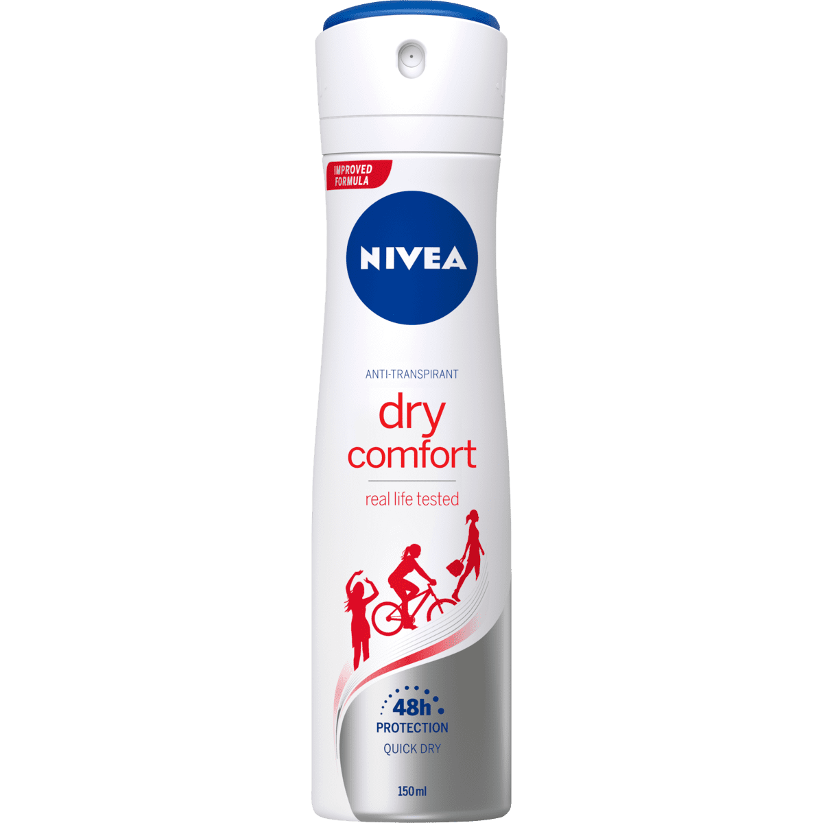 NIVEA Dry Comfort AntiTranspirant Spray 150 ML 150 ML Etos