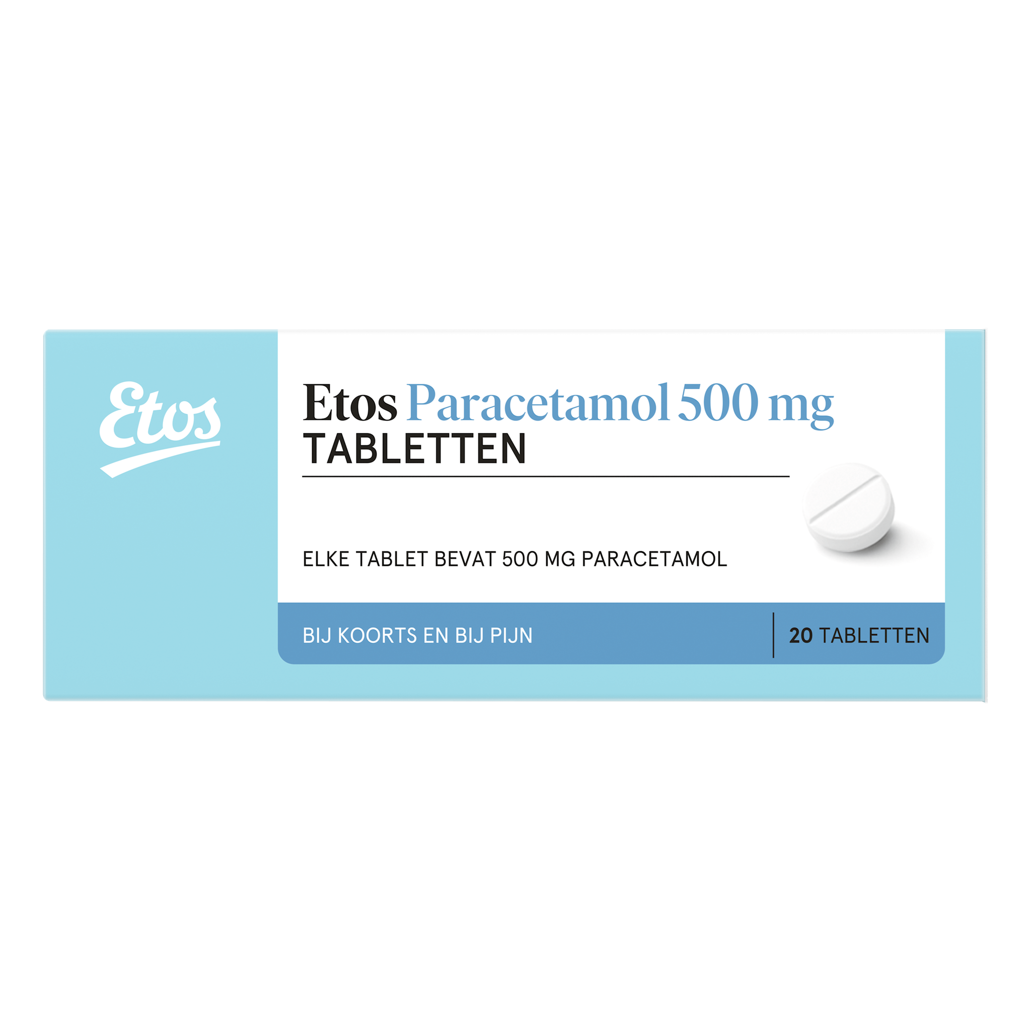 Etos Paracetamol 500 MG Tabletten 20 stuks
