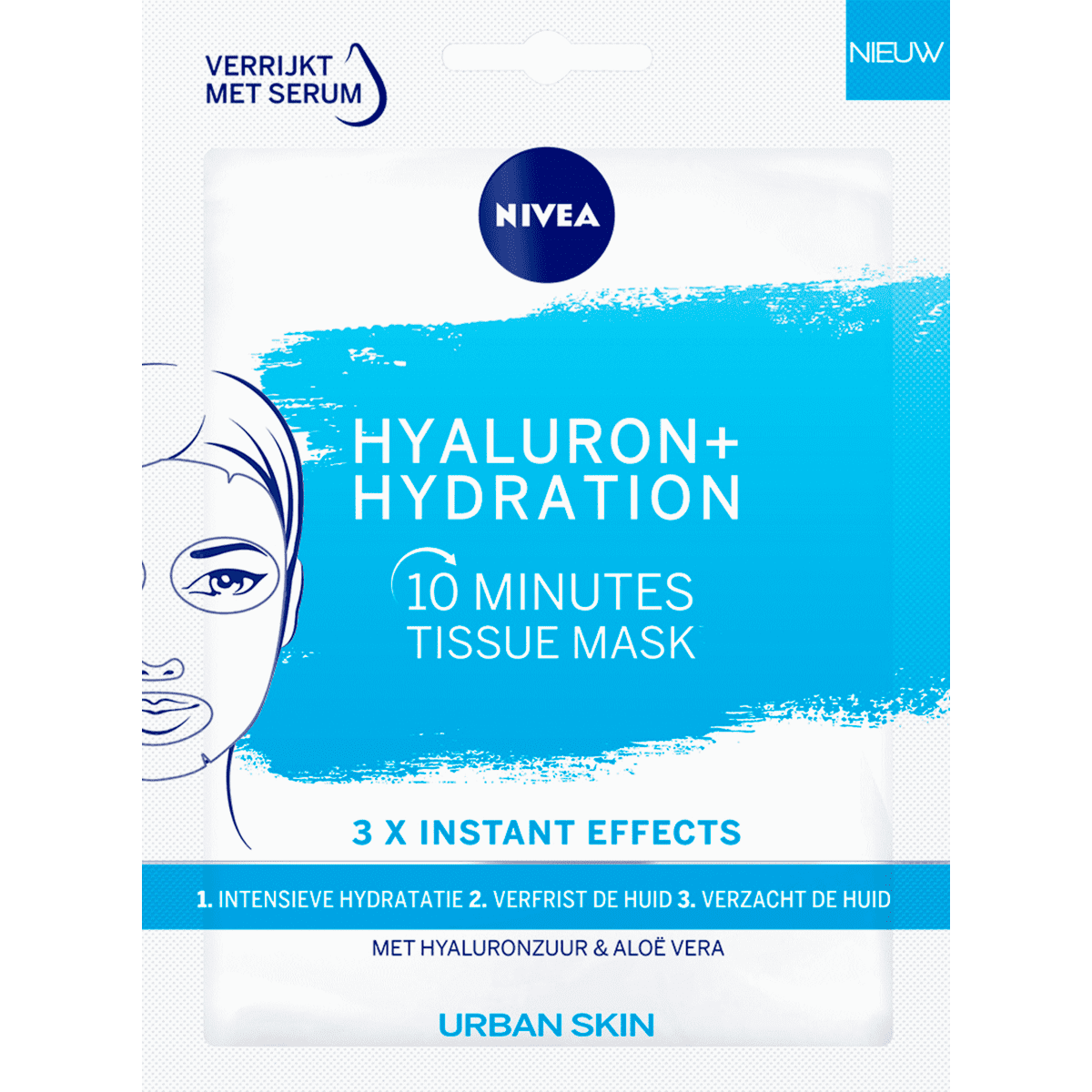 Nivea Urban Skin Hydrating Mask 1 EA Etos