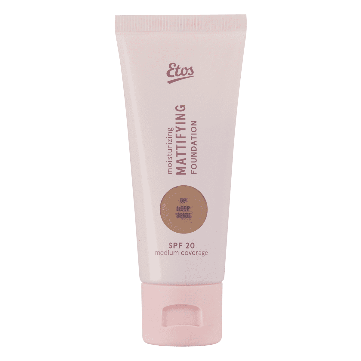 Etos Moisturizing Mattifying Foundation SPF 20 09 Deep Beige