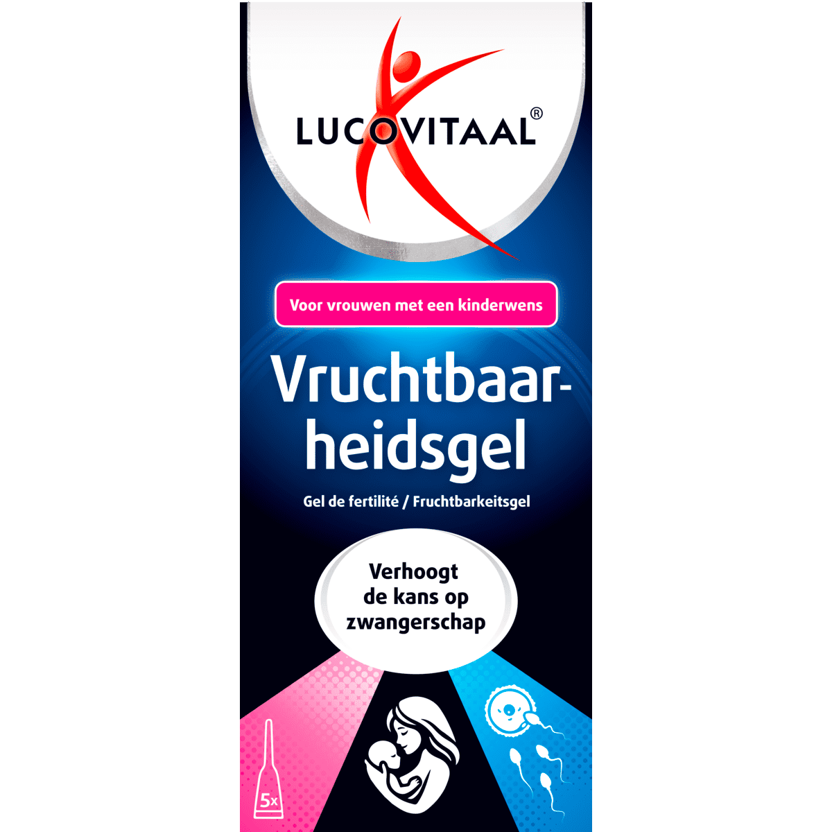 Lucovitaal Vruchtbaarheidsgel 5 x 5 ML