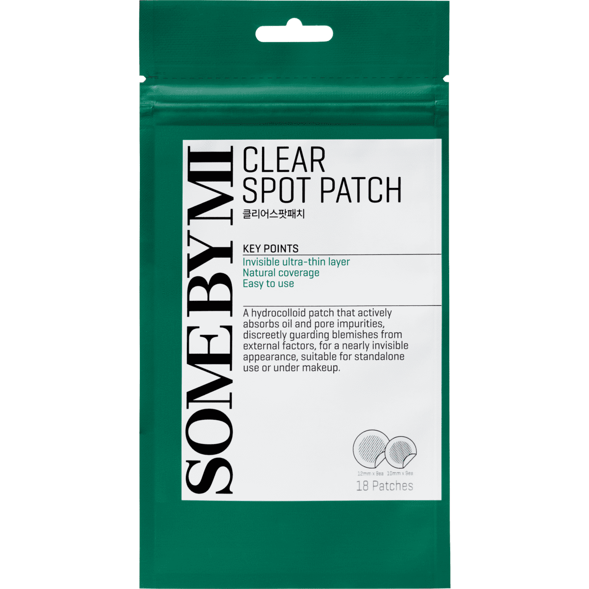 SOME BY MI Clear Spot Patch 18 stuks