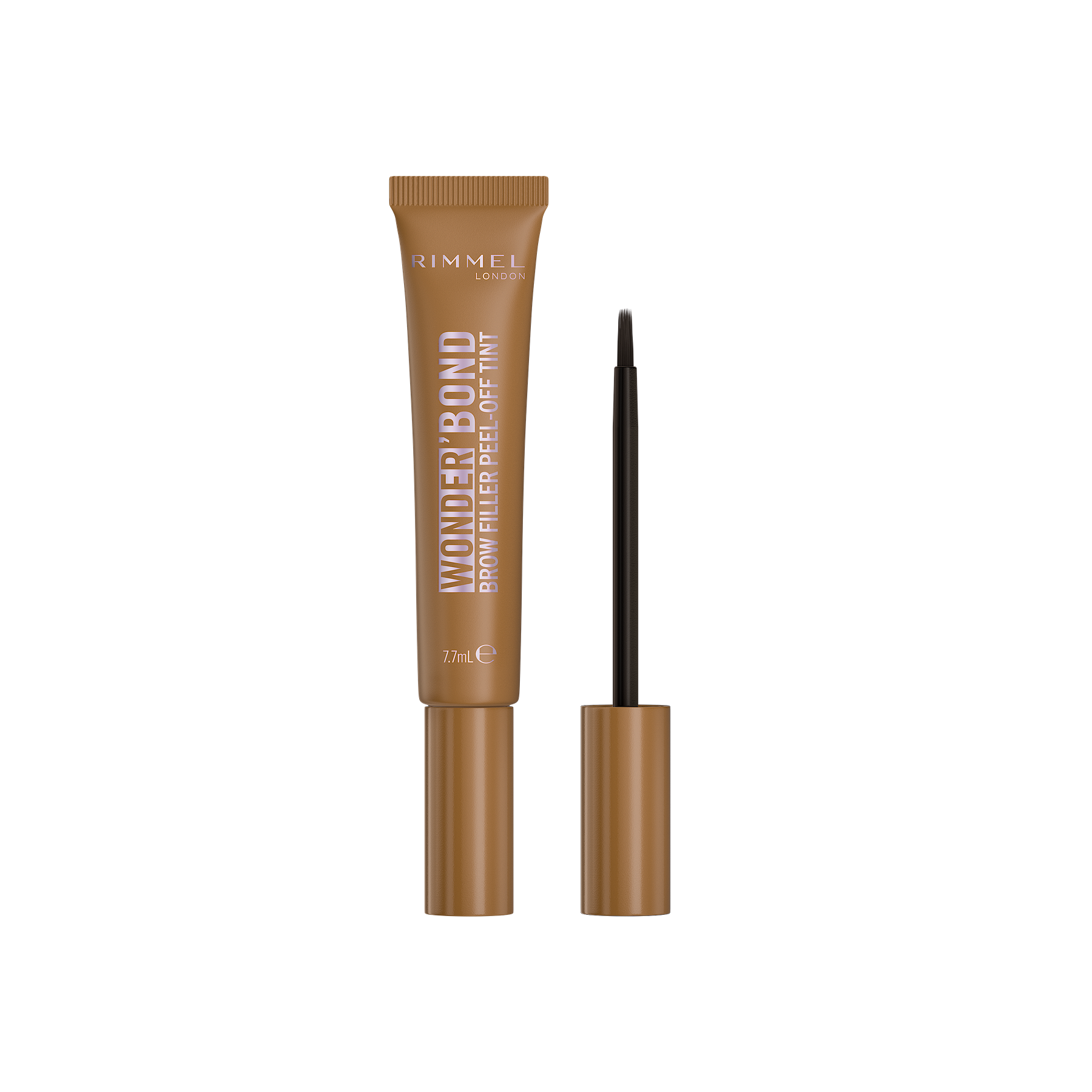 Rimmel Wonder'Bond Brow Filler Peel-Off Tint 001 Light Brown - Langhoudende Brow Gel 7,7 ml