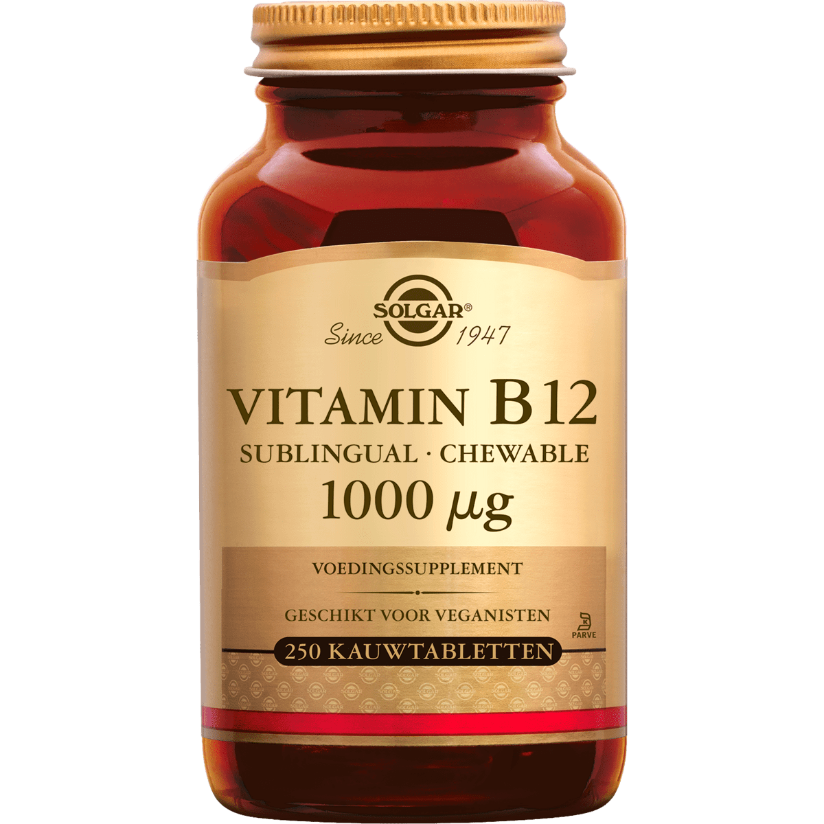 Solgar Vitamine B12 1000 MCG Tabletten 250 stuks
