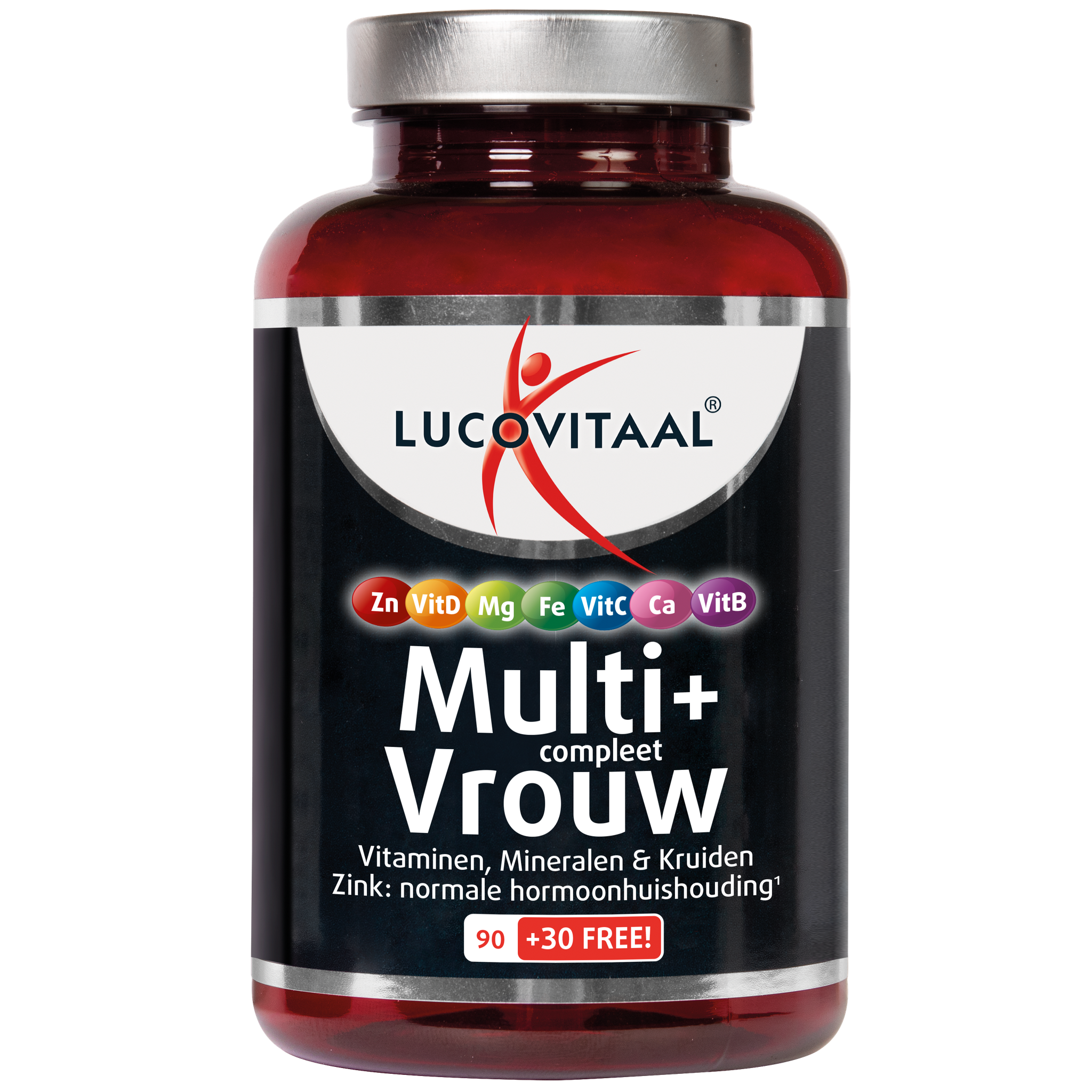 Lucovitaal Multi+ Compleet Vrouw Tabletten 120 stuks