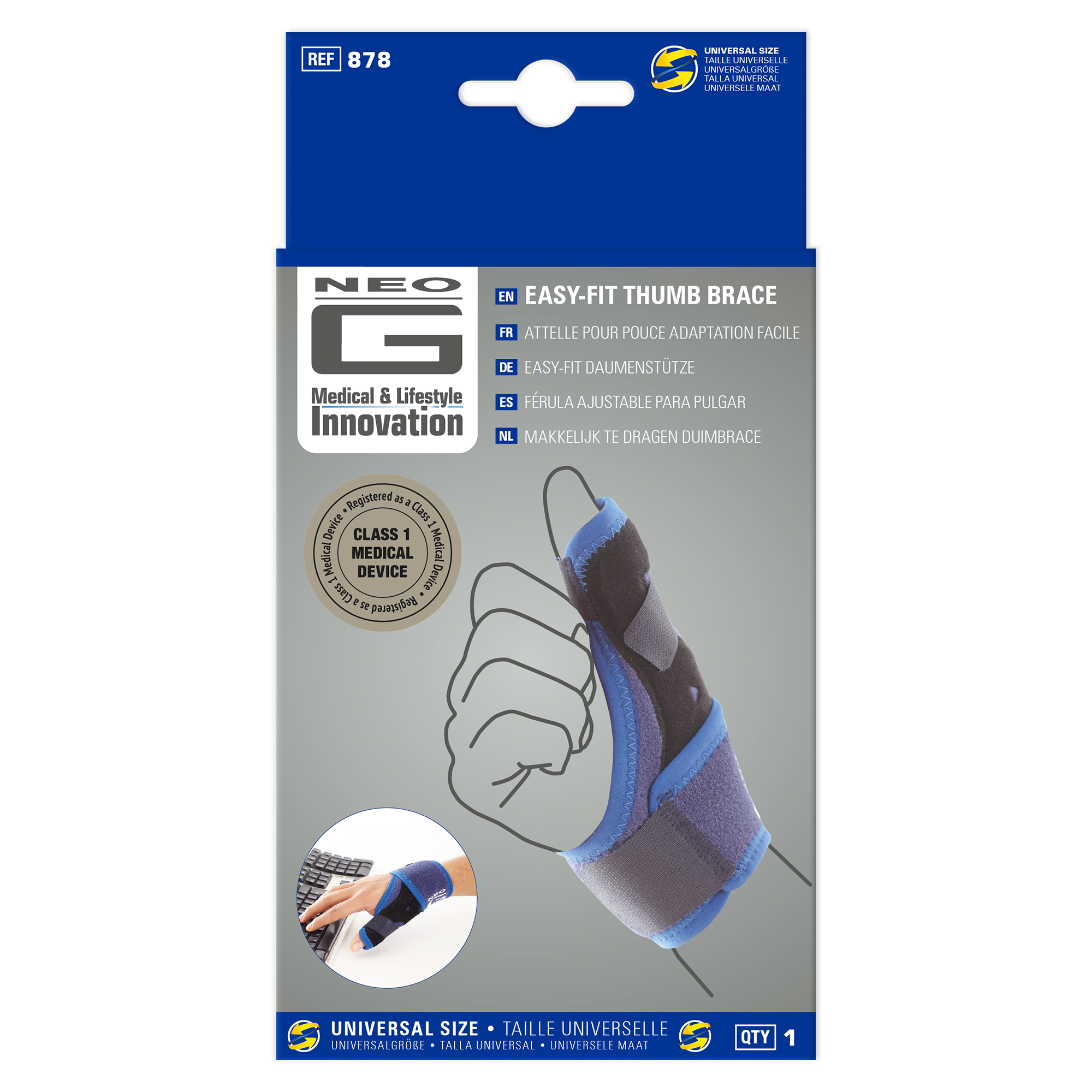 Neo G Easy Fit Duim Brace
