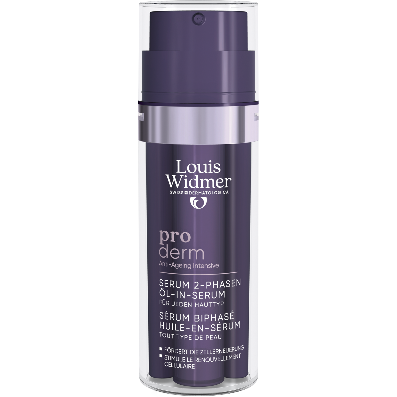 Louis Widmer Proderm Tweefasig Olie-in-Serum Zonder Parfum 35 ML