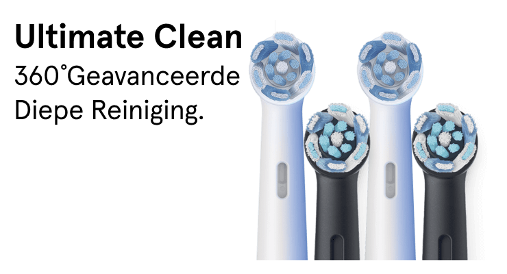 Oral-B iO opzetborstels Ultimate Clean